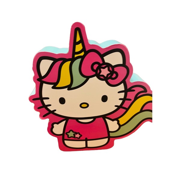 Hello Kitty Wood Wall Decor - Picture 4 of 5